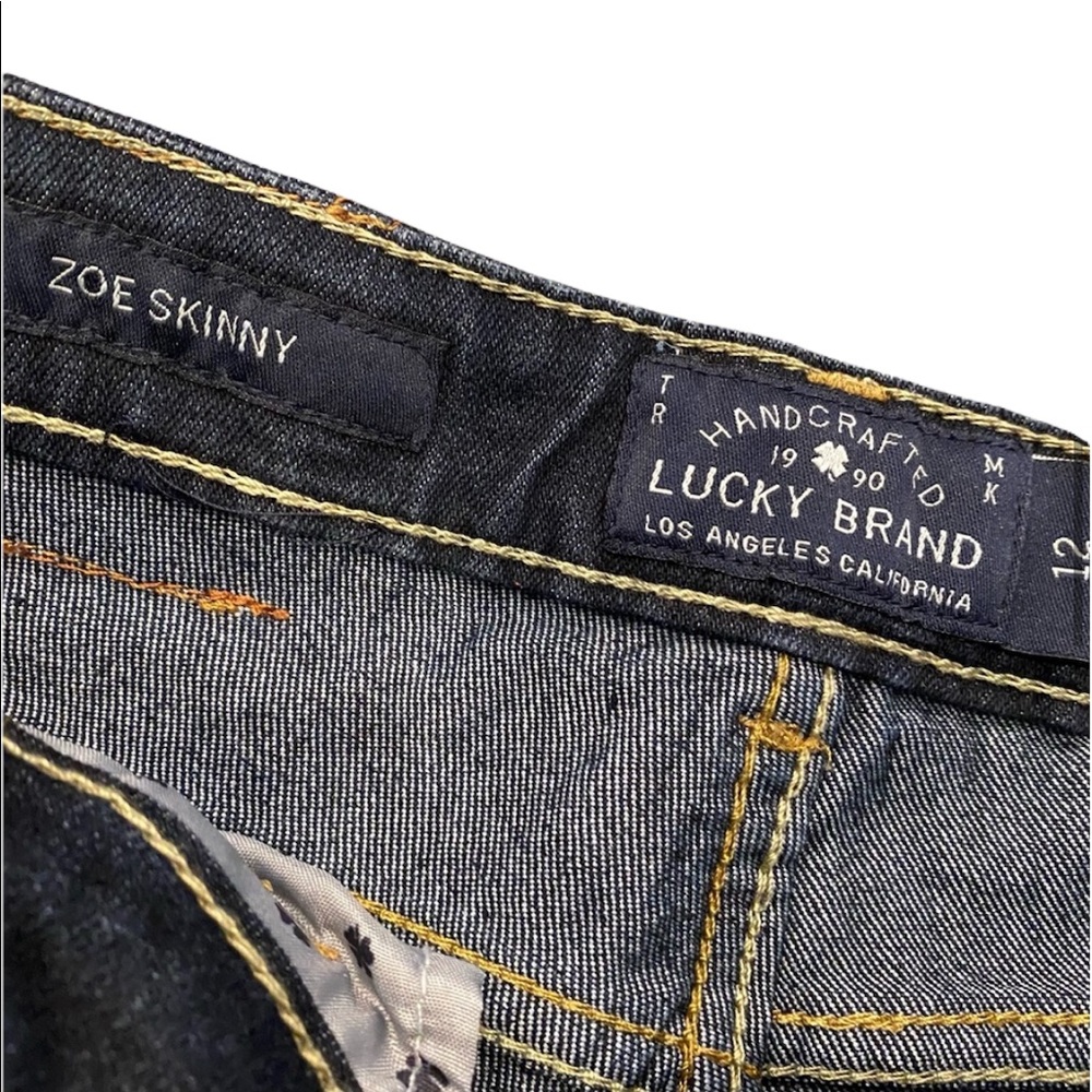 Lucky Brand Zoe Skinny NWOT 12 - Picture 3 of 11